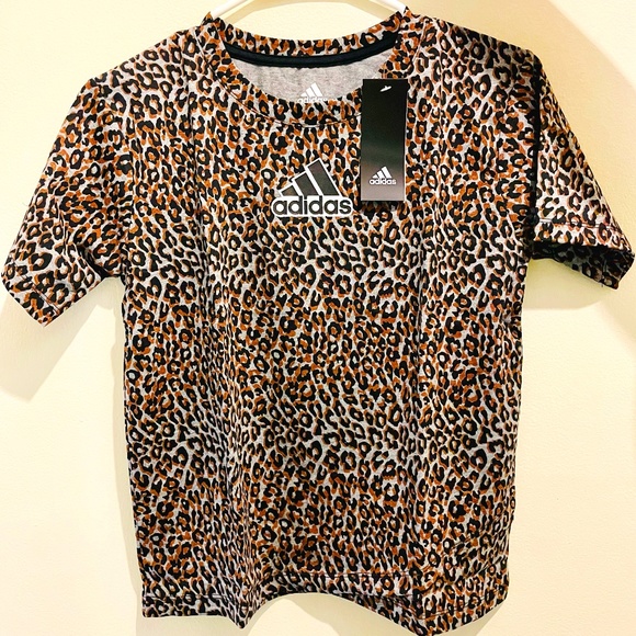 Adidas Other - Adidas Cross Over Heather T-Shirt Girl's L(14)
